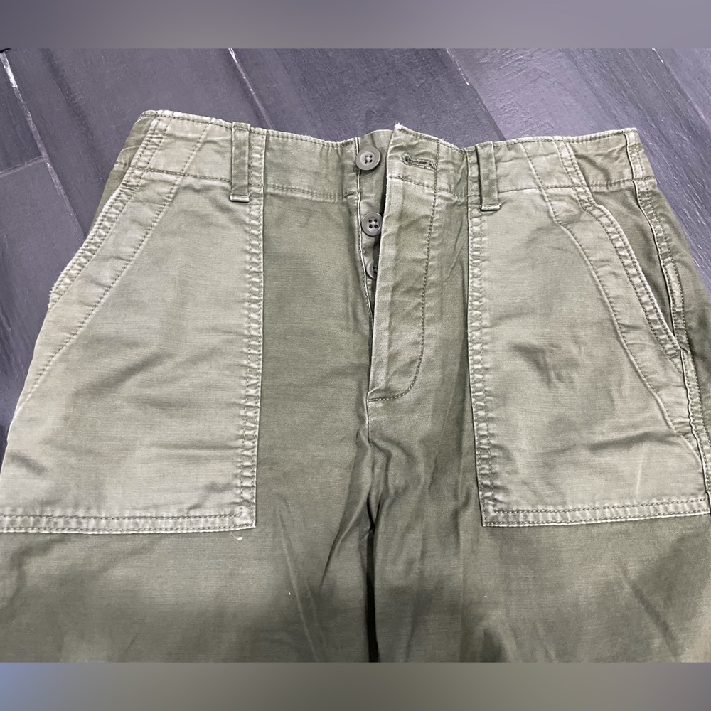 Gap Patchwork Green Cargo Pants - image 3